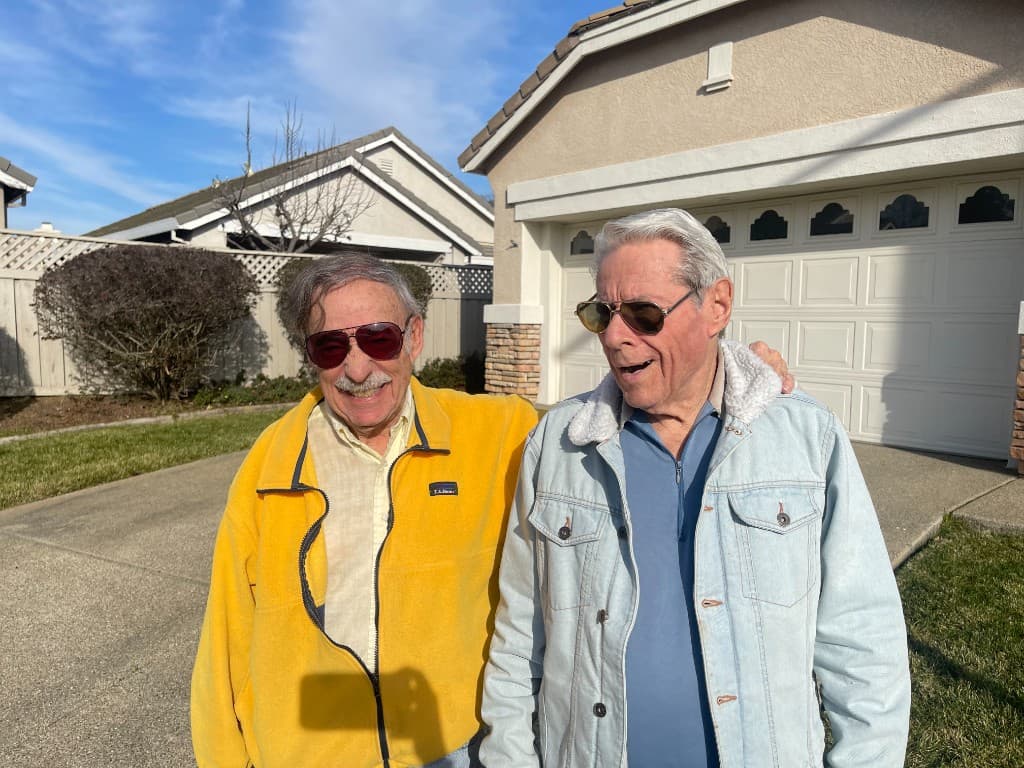 Companion animal visit with older adults